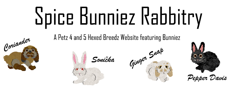 Spice Bunniez Rabbitry Petz website